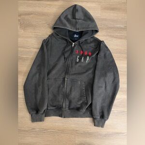 Heavyweight 1969 Logo Full-Zip Gap Hoodie